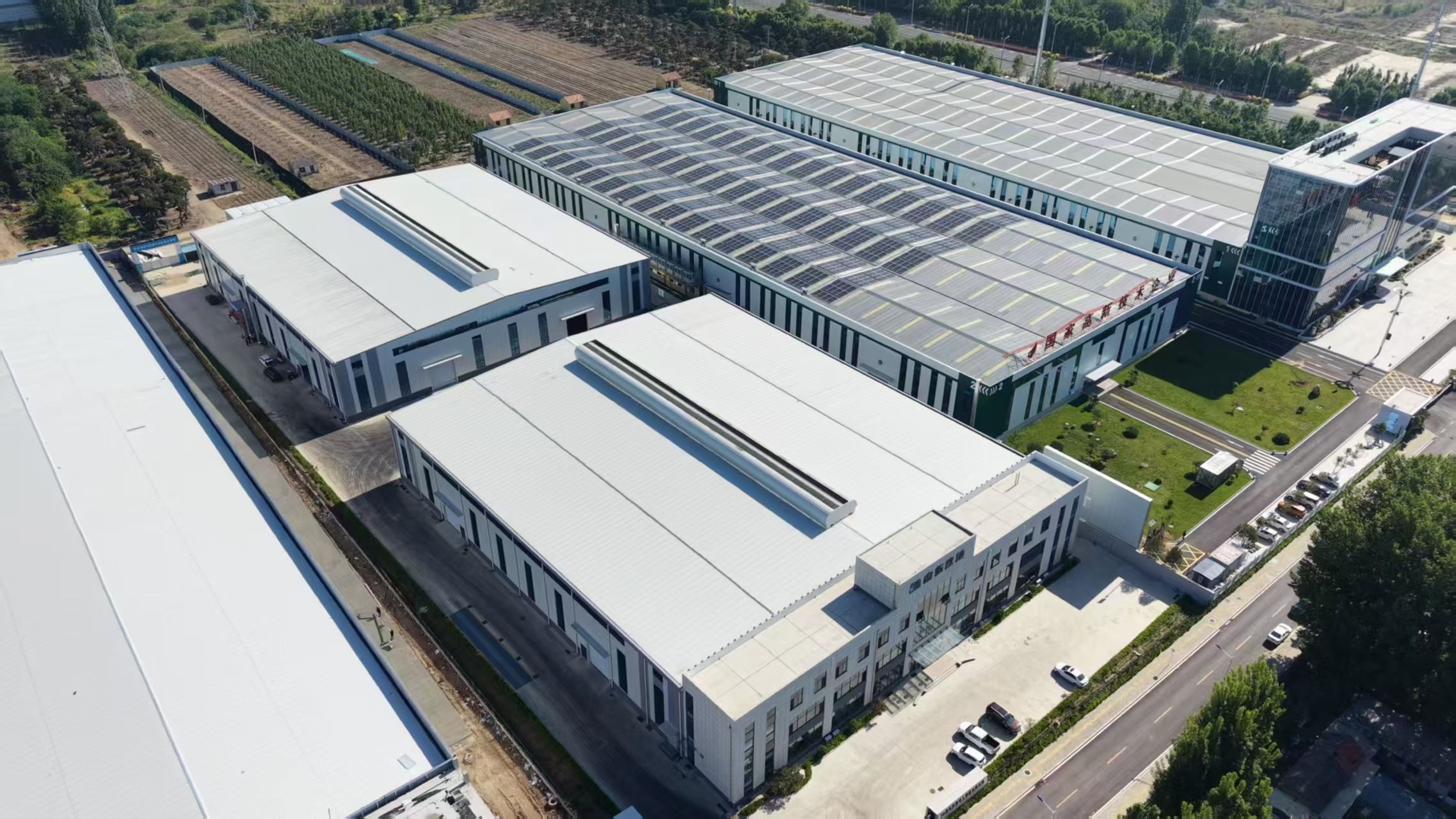Shouhua factory aerial view